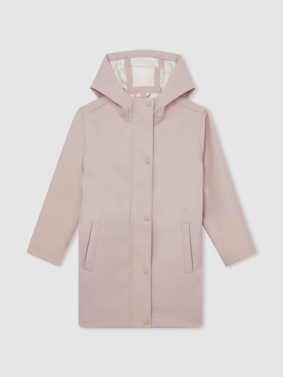 Hooded Rain Jacket in Pink Children & Baby | Reiss
