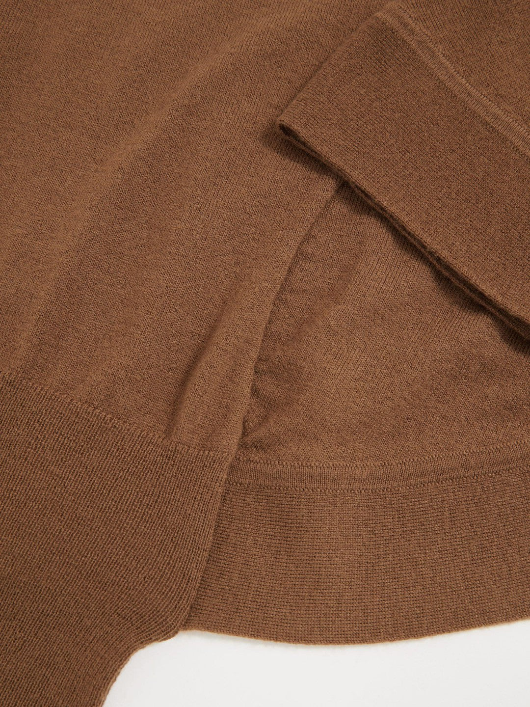 Merino Wool Batwing Roll-Neck Jumper in Tan Women | Reiss