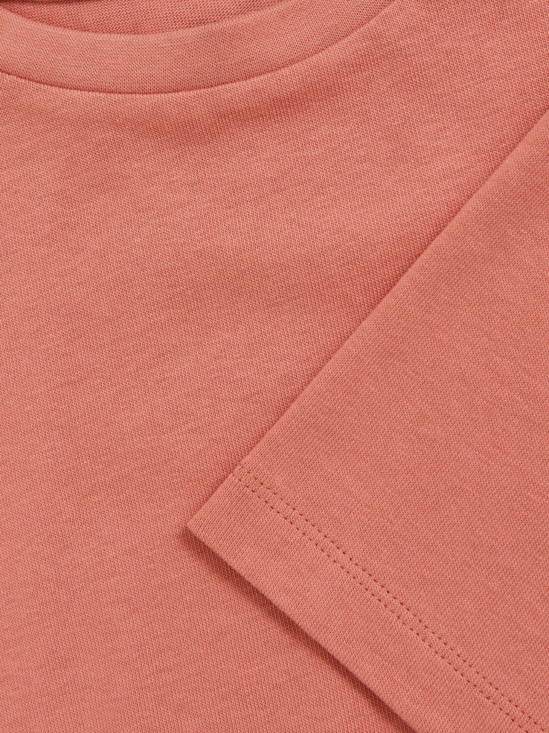 Cotton Oversized Cropped T-Shirt in Rose Children & Baby | Reiss