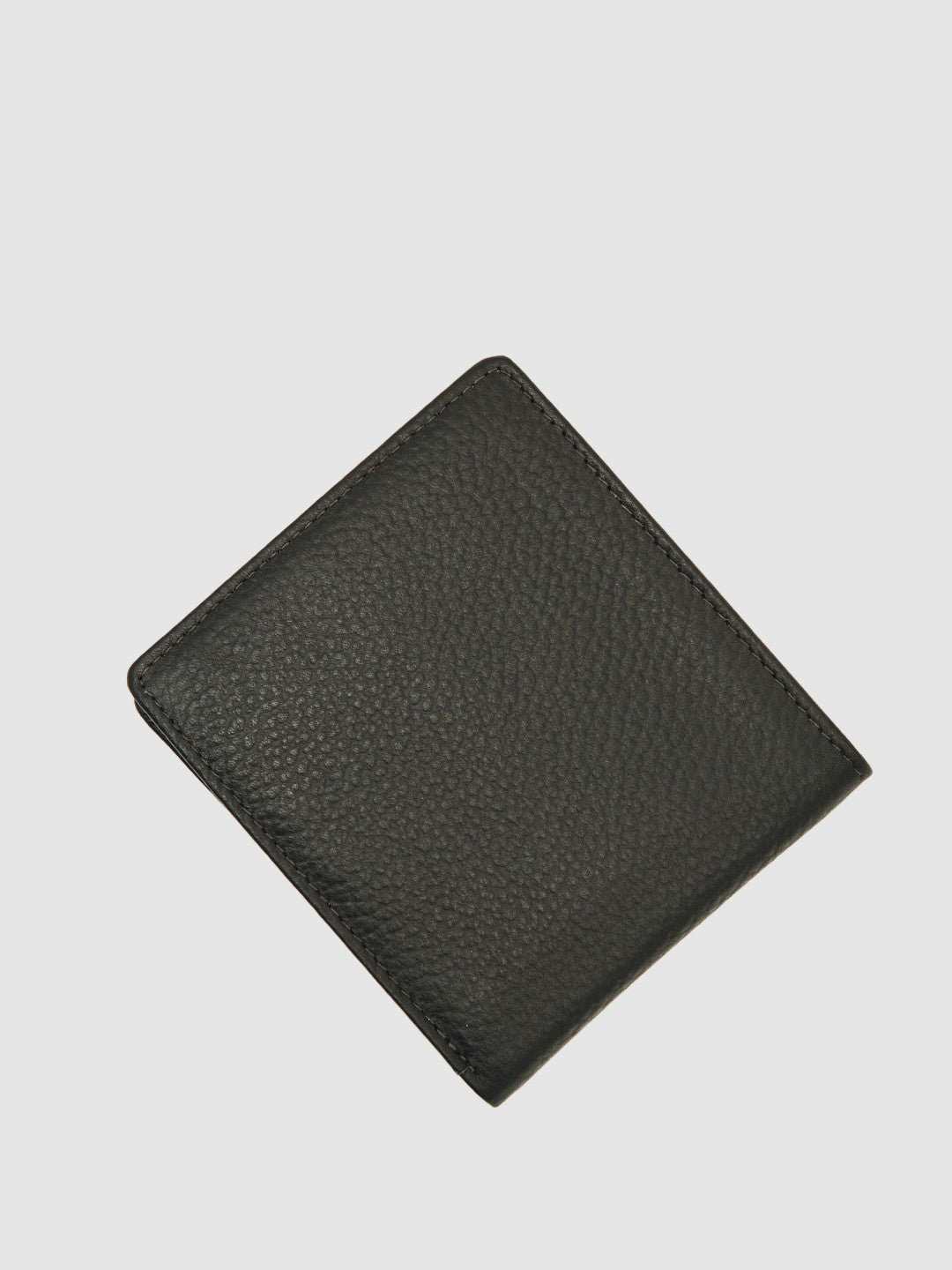 Grained Leather Wallet in Chocolate Men | Reiss