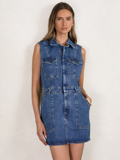 Dress in Indigo Women | Reiss
