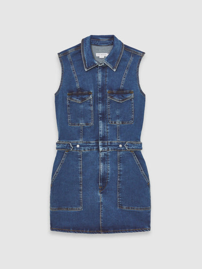 Dress in Indigo Women | Reiss
