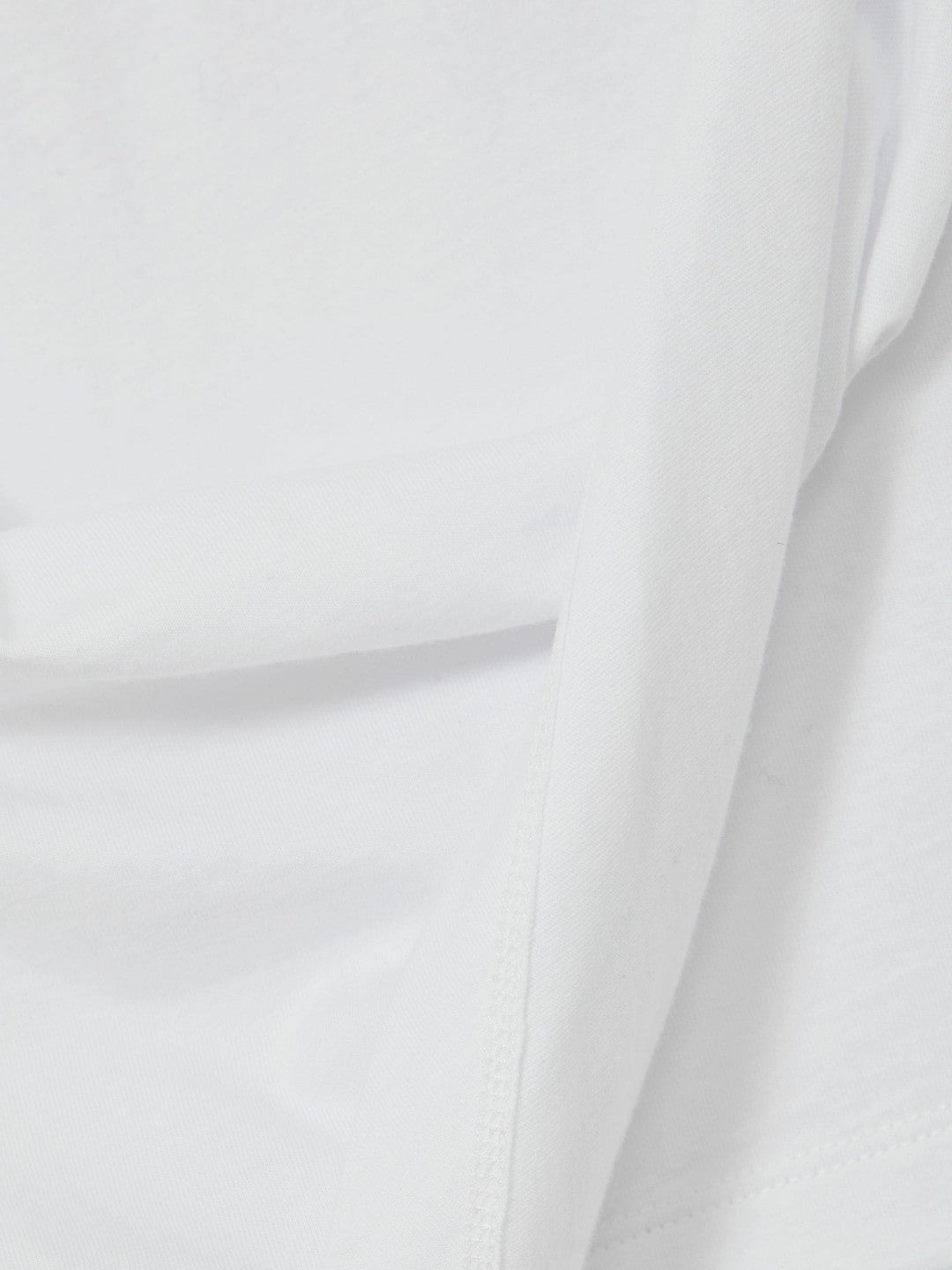 Cotton Drape T-Shirt in White Women | Reiss
