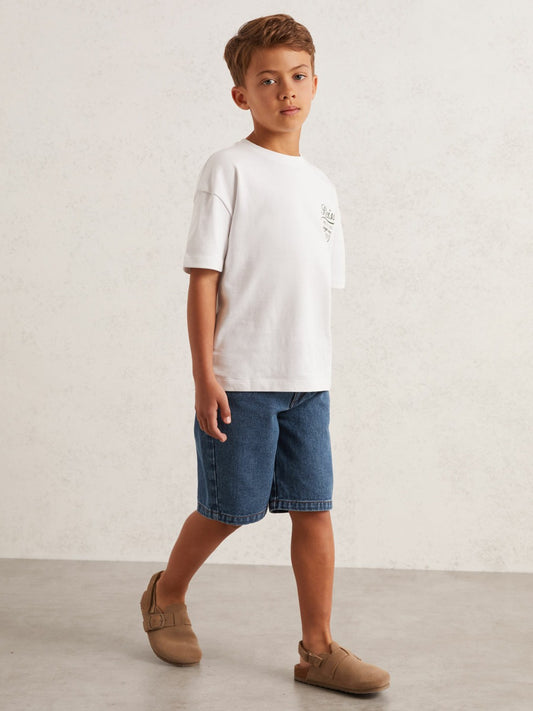 Jeans in Mid Blue Children & Baby | Reiss