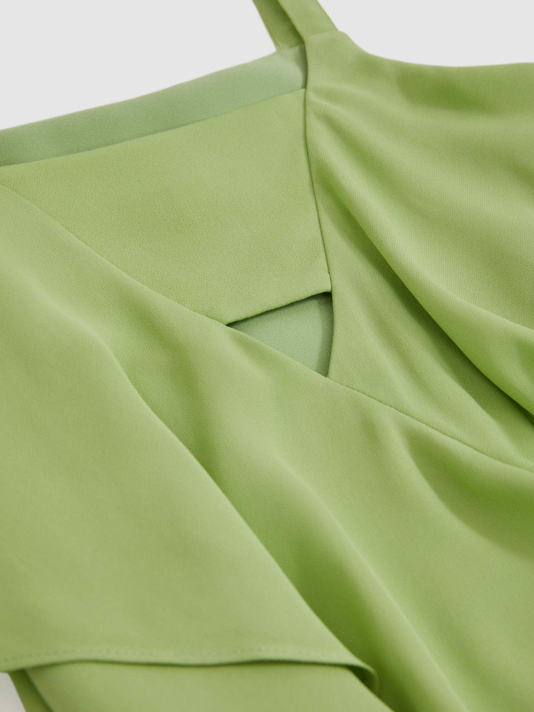 4-9 yrs Handkerchief-Hem Sleeveless Dress in Green Children & Baby | Reiss