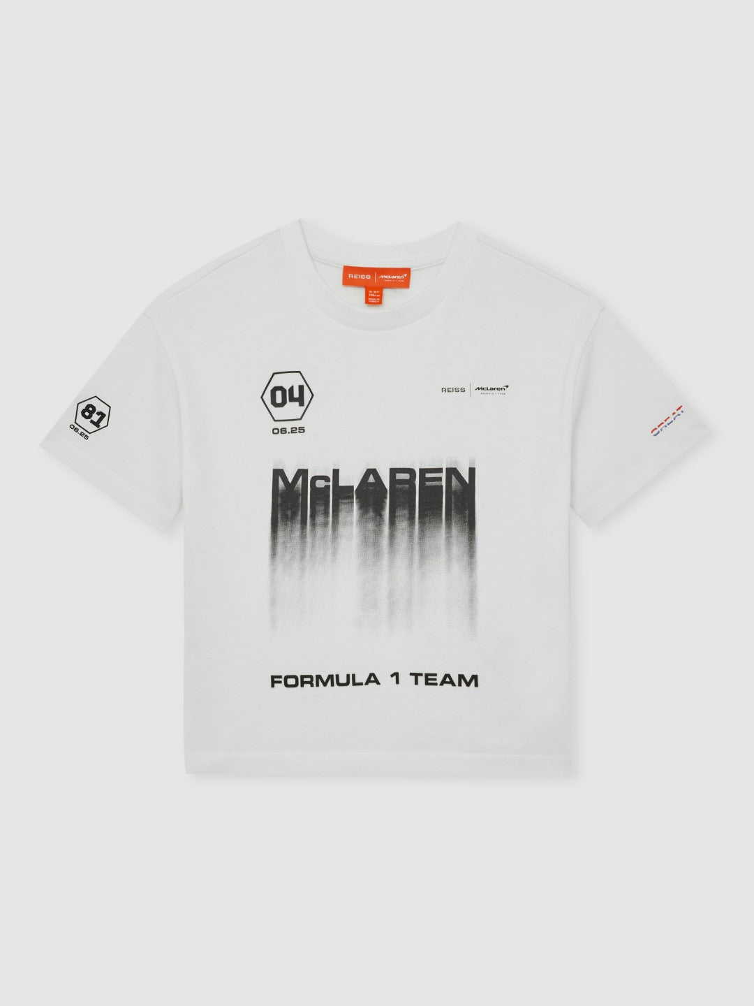 9-13 yrs McLaren F1 Team British GP T-Shirt Unisex Fit in White Children & Baby | Reiss