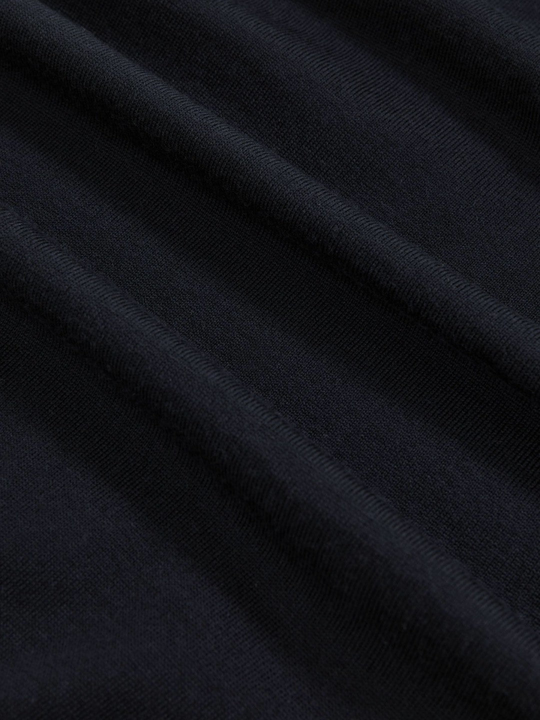 Merino Wool Crew Neck Jumper in Midnight Navy Men | Reiss