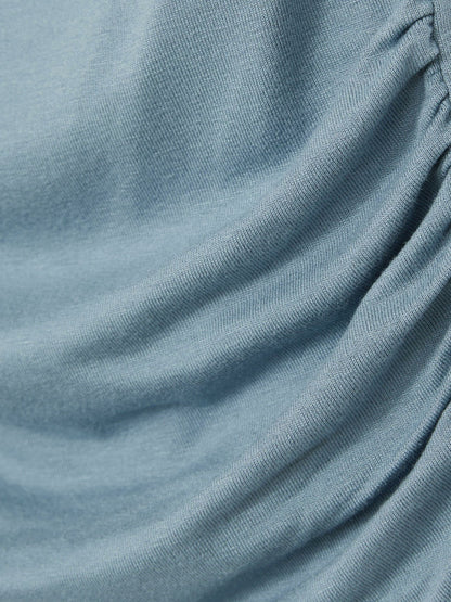 3-9 yrs Ruched Jersey Vest in Blue Children & Baby | Reiss