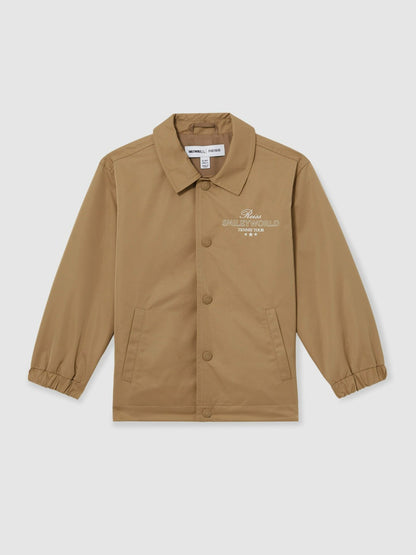 13-14 yrs SmileyWorld Harrington Jacket in Stone Children & Baby | Reiss