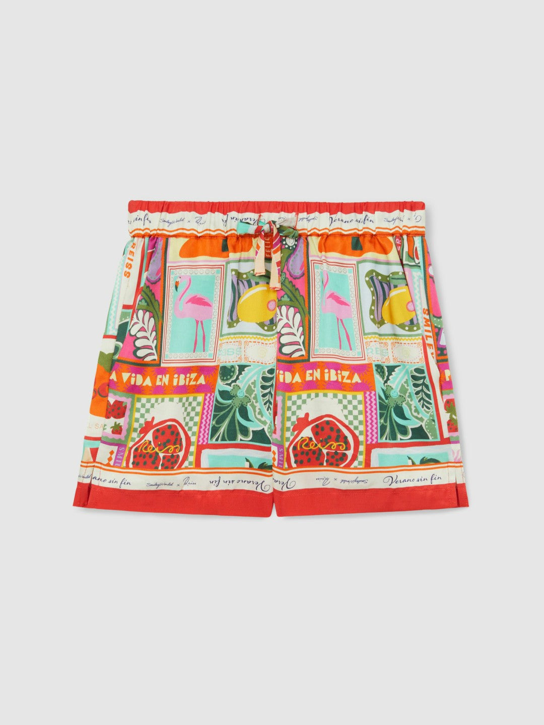 4-9 yrs SmileyWorld Motif-Print Shorts in Multi Children & Baby | Reiss