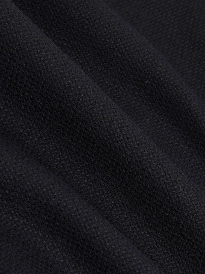Wool-Blend Single-Breasted Blazer Slim-Fit in Navy Men | Reiss