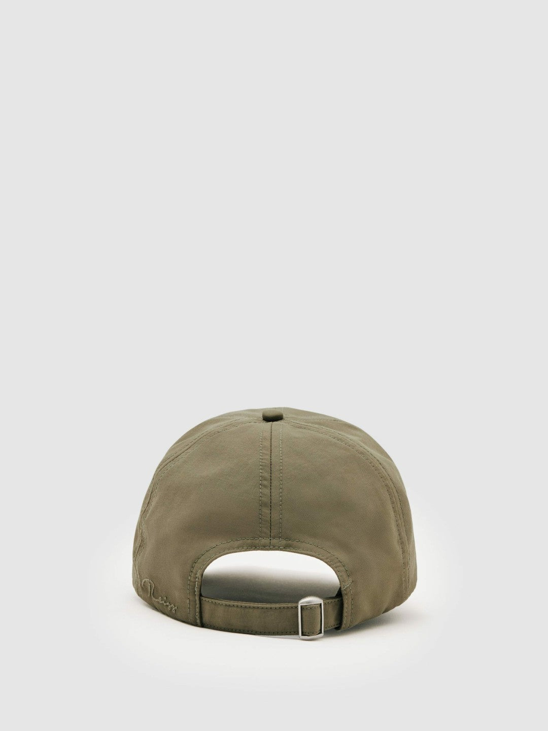 Embroidered-Logo Tech Baseball Cap in Sage Green Men | Reiss