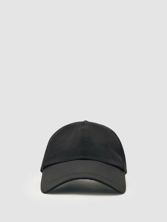 Embroidered-Logo Tech Baseball Cap in Black Men | Reiss