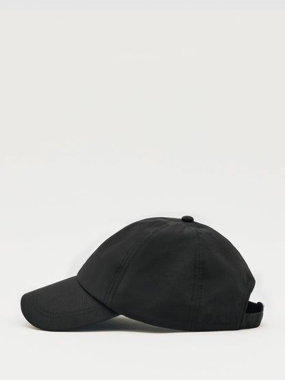 Embroidered-Logo Tech Baseball Cap in Black Men | Reiss
