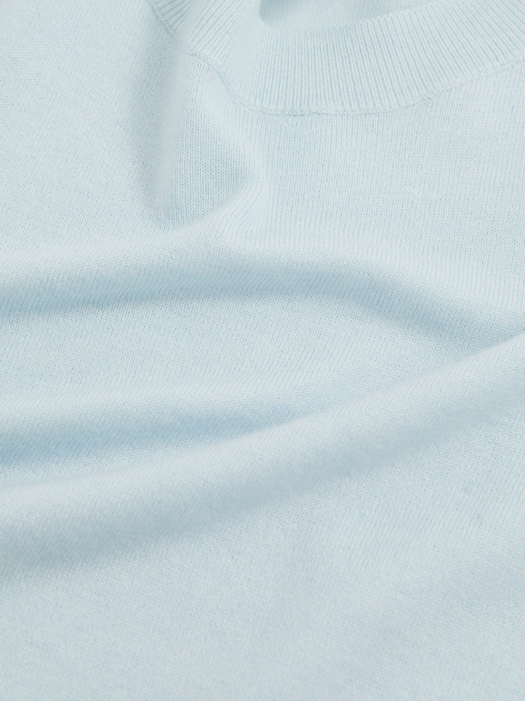 Merino Wool Crew-Neck Jumper in Blue Women | Reiss