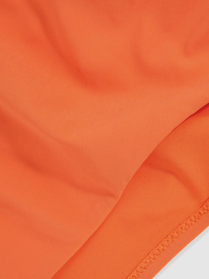 High Cut Bikini Bottoms in Coral Orange Women | Reiss