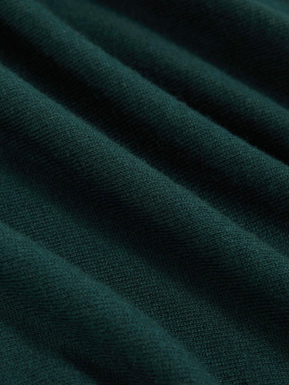 Merino Wool Crew-Neck Jumper in Green Women | Reiss