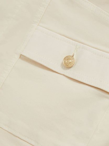 Paige Cargo Shorts in Cream Women | Reiss