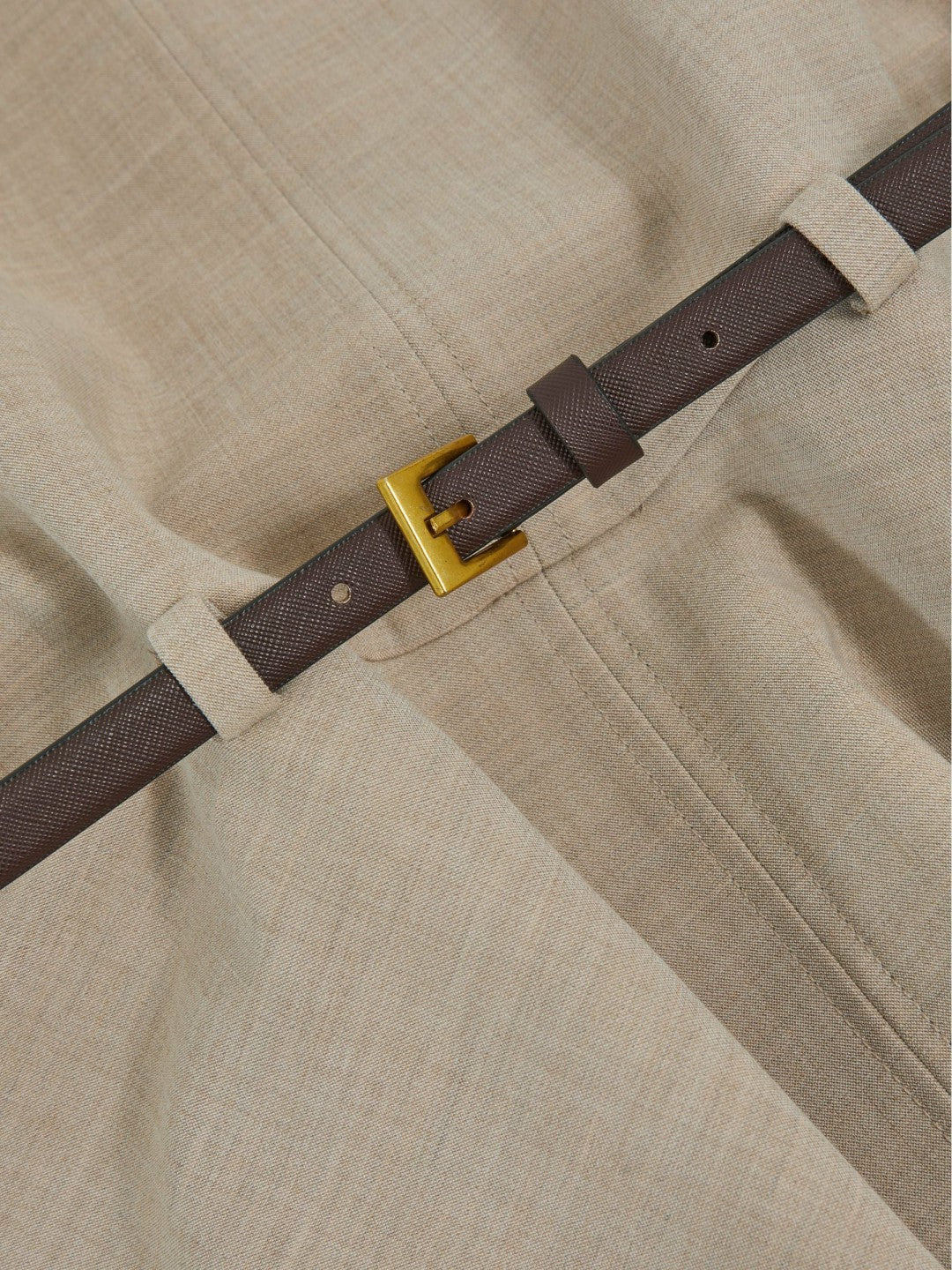 9-13 yrs Drop Waist Belted Sleeveless Dress in Neutral Children & Baby | Reiss
