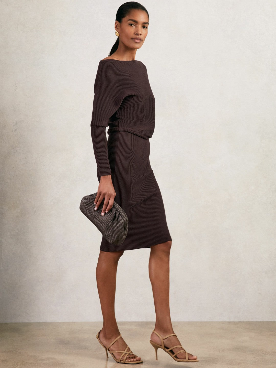 Dress in Plum Purple Women | Reiss