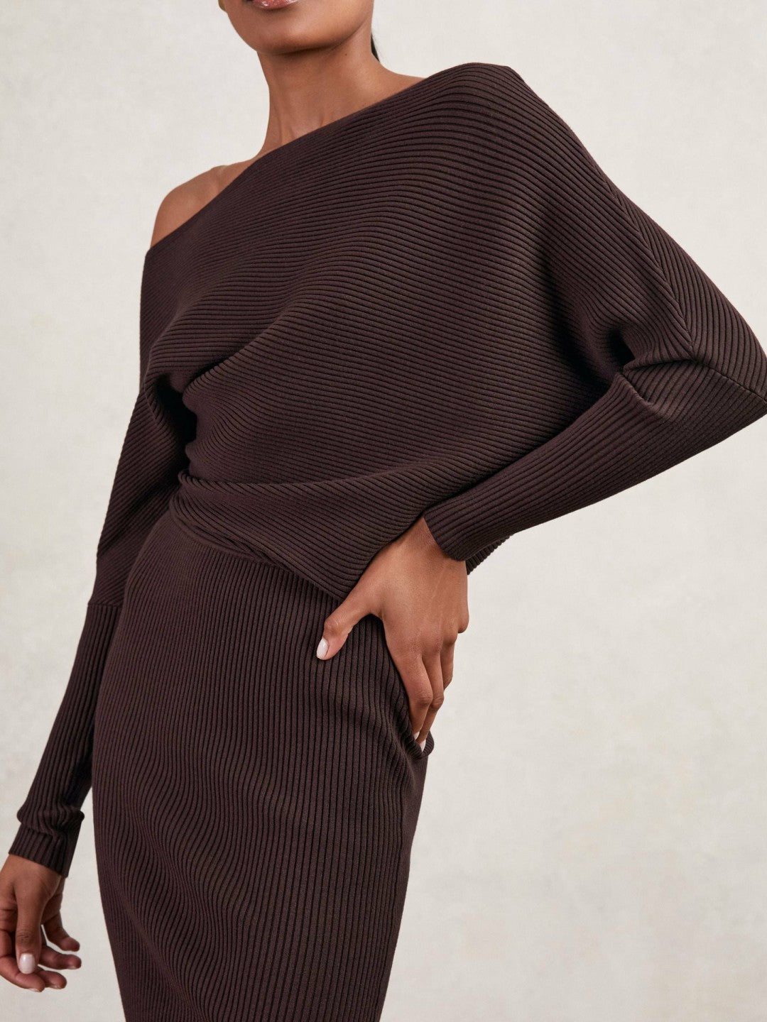Dress in Plum Purple Women | Reiss