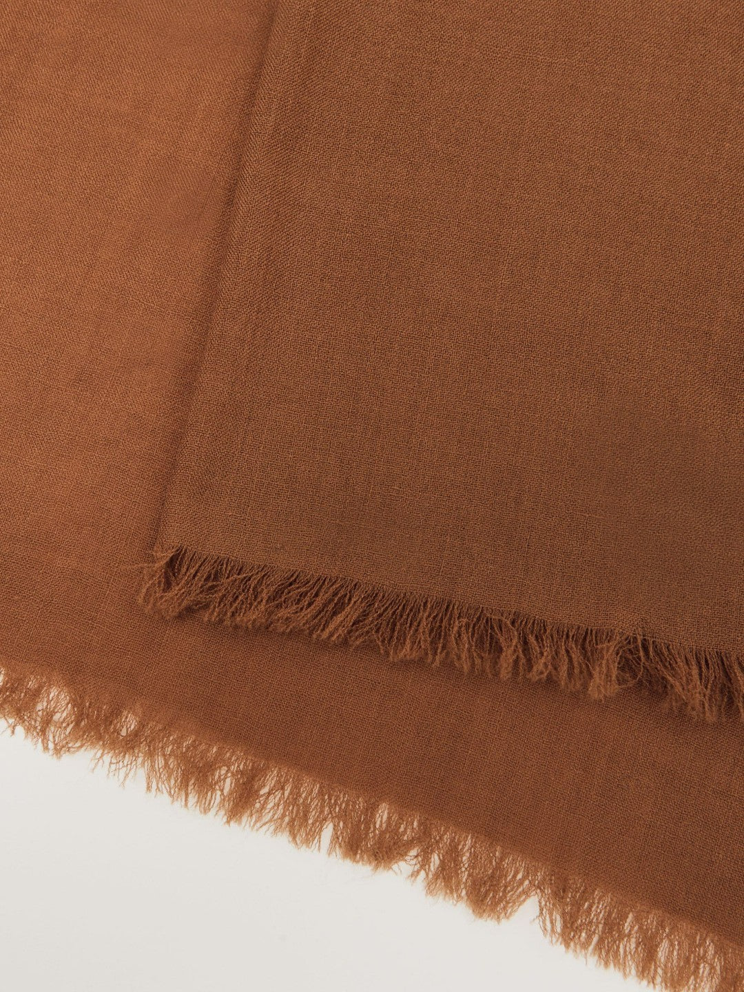 Wool-Cashmere Lightweight Scarf in Camel Women | Reiss