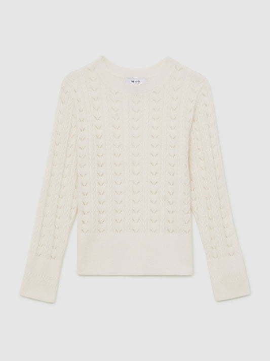 Jumper in Ivory Children & Baby | Reiss