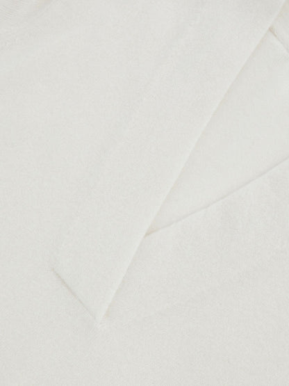 Cashmere V-Neck Jumper in Cream Women | Reiss