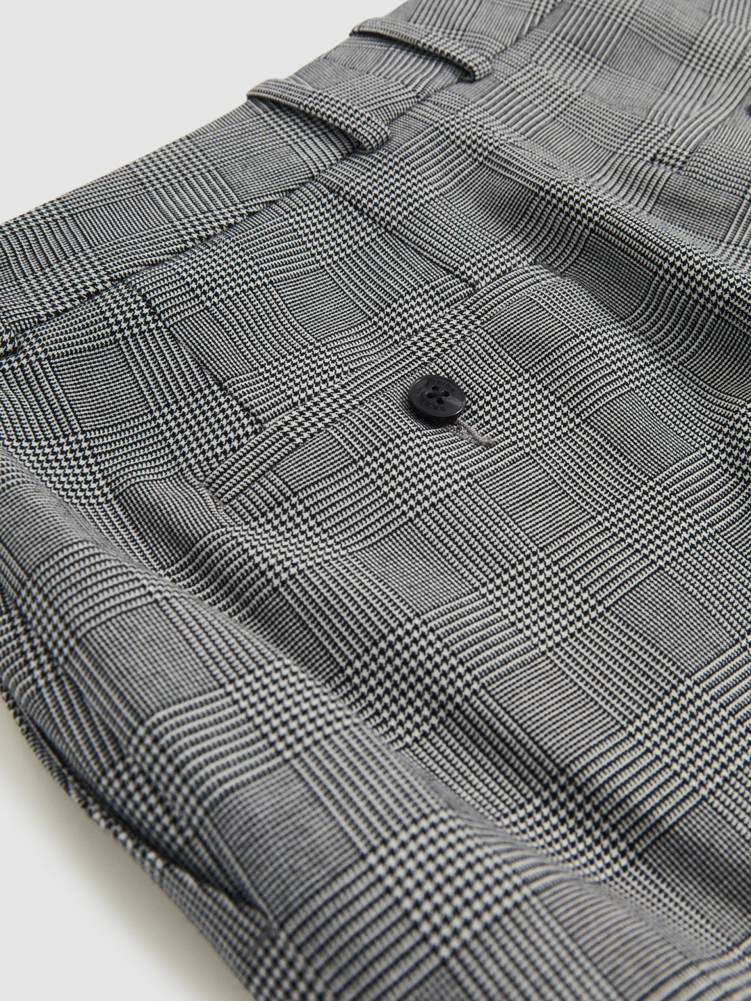 Check Slim-Fit Suit Trousers in Grey Women | Reiss