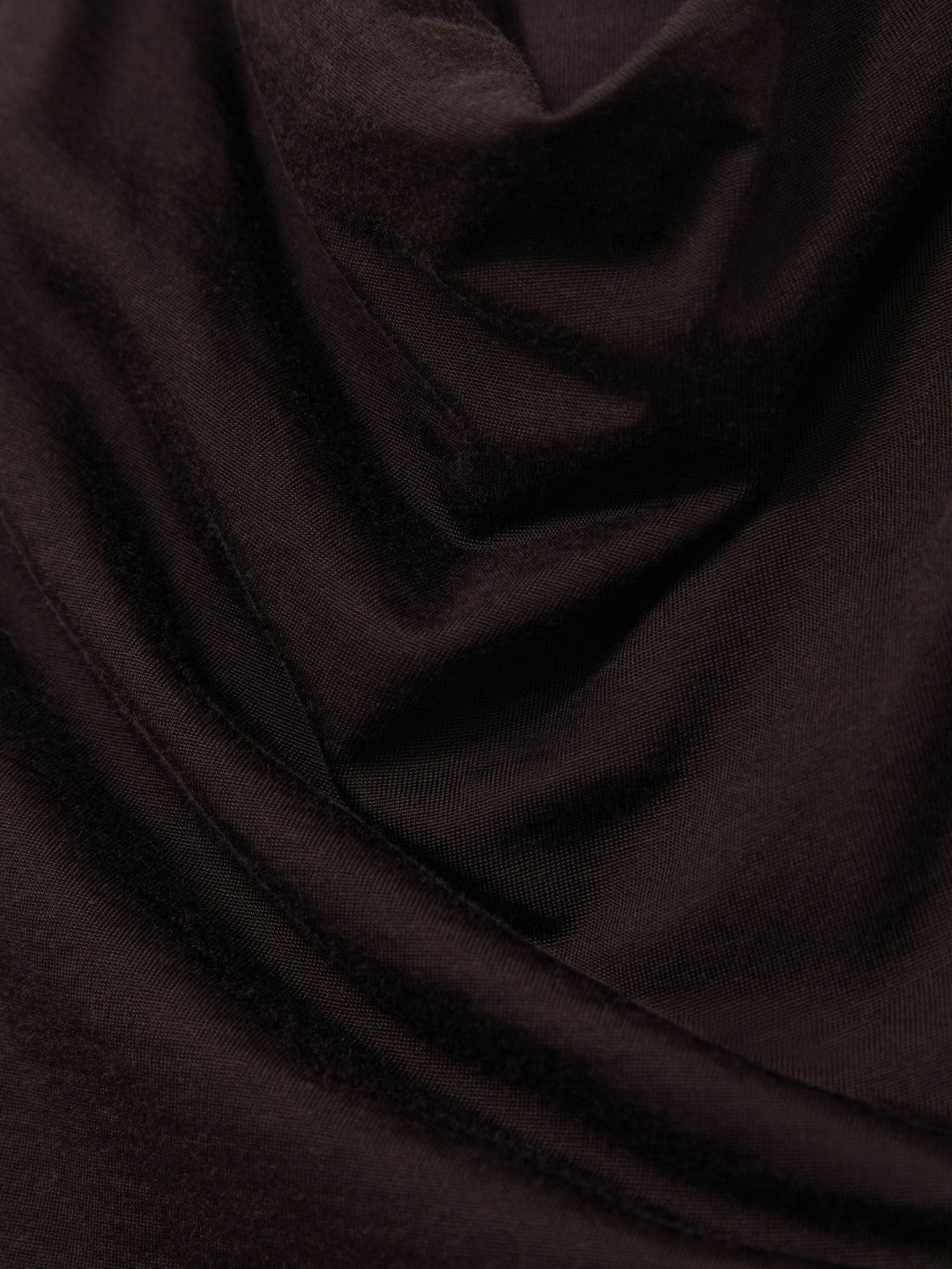 Cotton-Blend Cowl-Neck Sleeveless Top in Plum Purple Women | Reiss