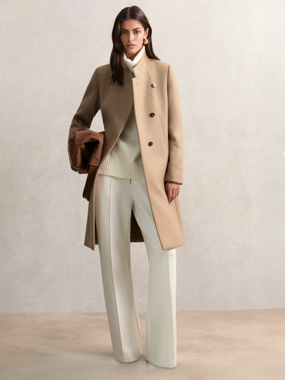 Coat in Camel Women | Reiss