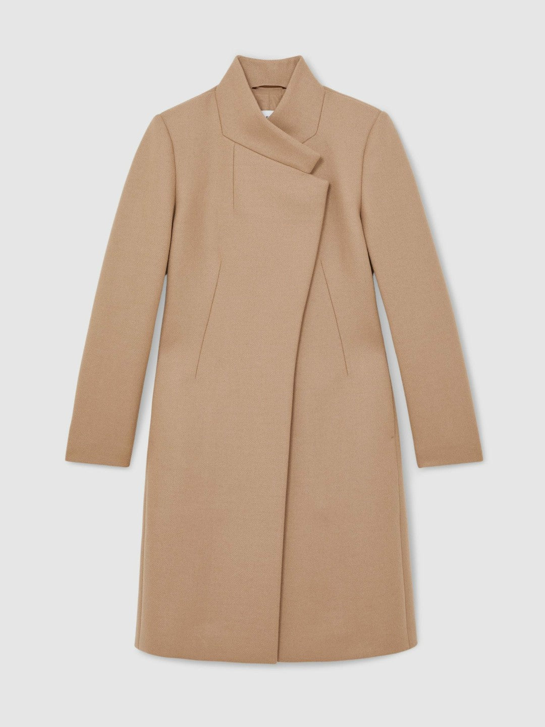 Petite Coat in Camel Women | Reiss