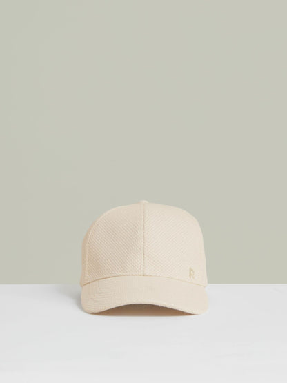 Waffle-Knit Baseball Cap in Neutral Women | Reiss