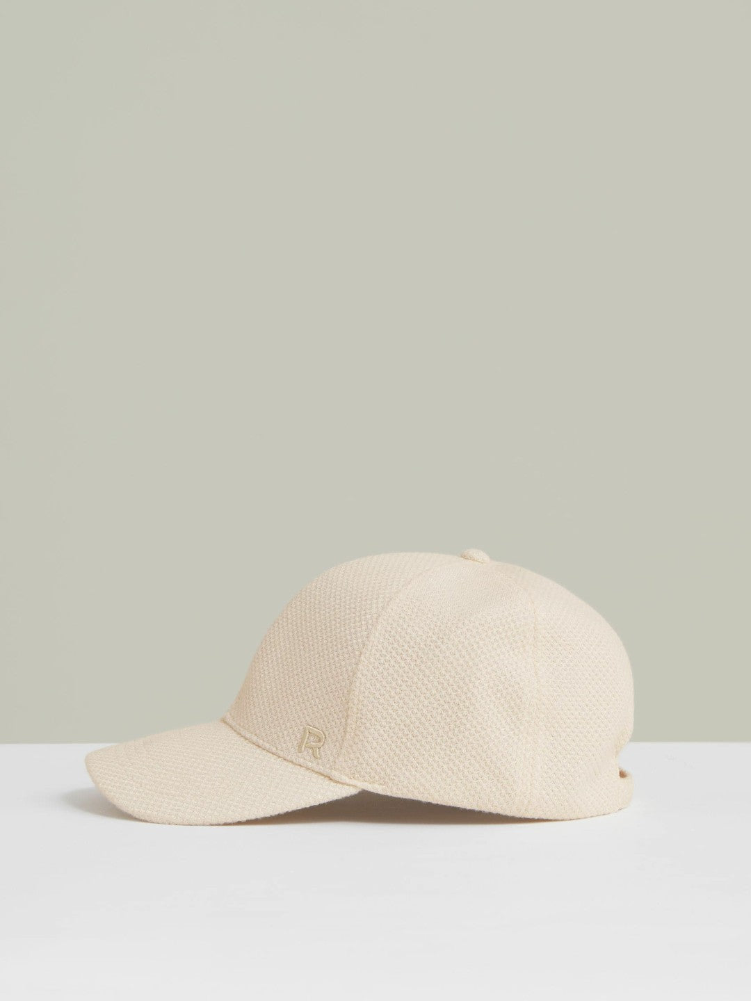 Waffle-Knit Baseball Cap in Neutral Women | Reiss