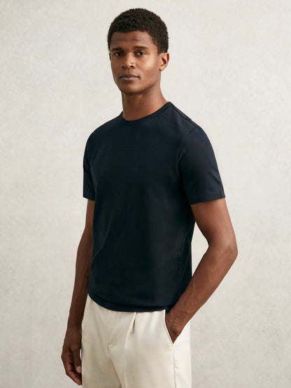 T-Shirts 3 Pack in White/Navy/Dark Sage Green Men | Reiss