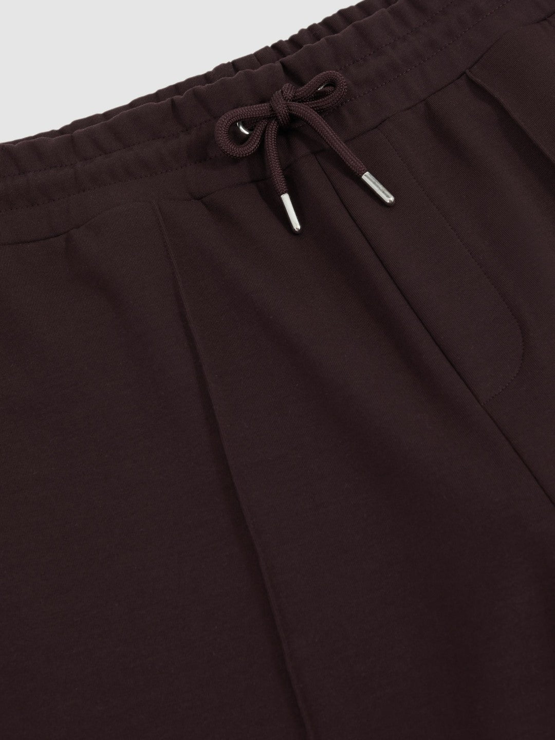 Interlock Drawstring Joggers in Cherry Red Men | Reiss