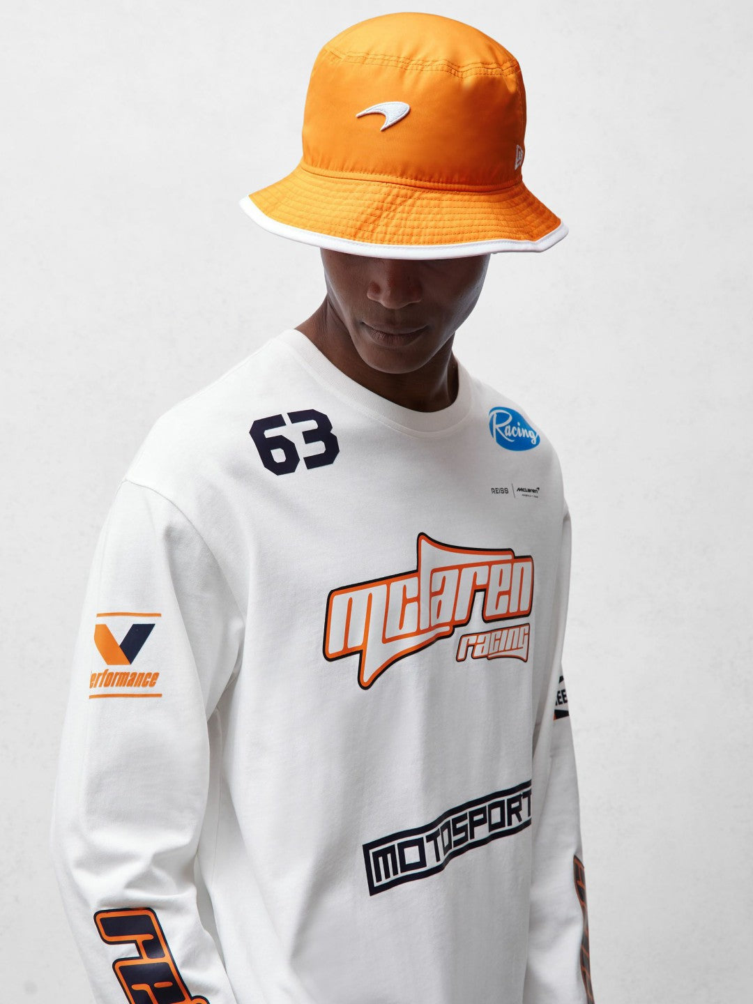 Hat in Papaya Orange Men | Reiss