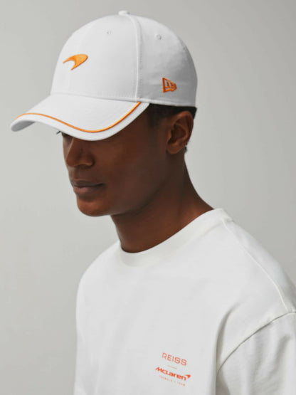 McLaren F1 Team Speedmark Logo Cap Unisex Fit in White Men | Reiss