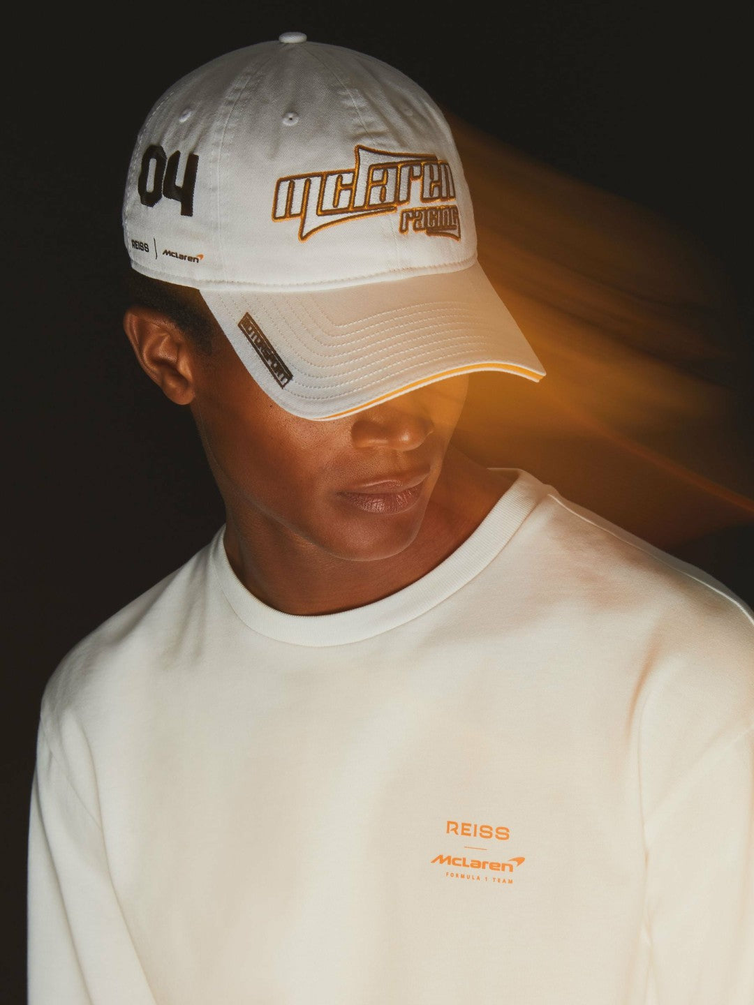 McLaren Racing Heritage Cap Unisex Fit in White Men | Reiss