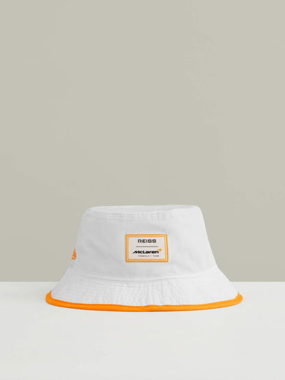 McLaren F1 Team Speedmark Bucket Hat in White Men | Reiss