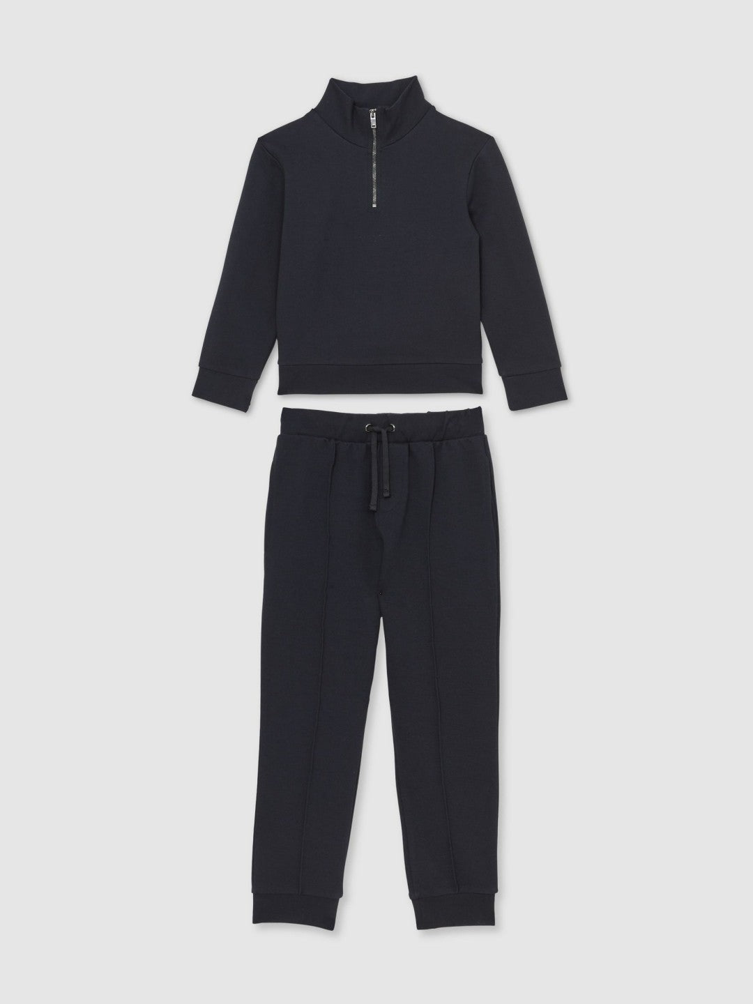 3-9 yrs Interlock Sweatshirt and Trousers Set in Navy Blue Children & Baby | Reiss
