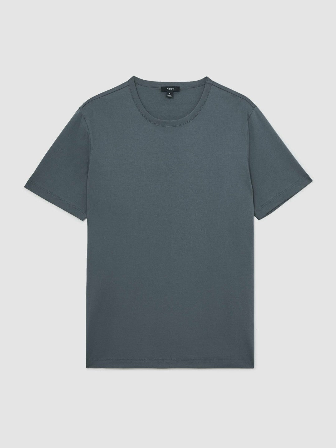 Airwater-Cotton Crew-Neck T-Shirt in Airforce Blue Men | Reiss