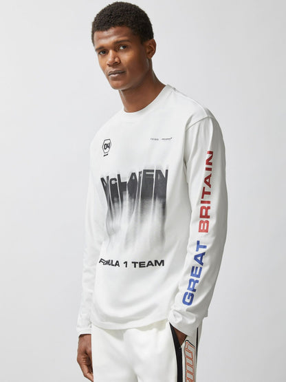 McLaren F1 Team British GP T-Shirt Unisex Fit in White Men | Reiss