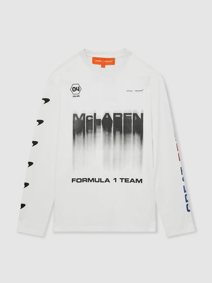 McLaren F1 Team British GP T-Shirt Unisex Fit in White Men | Reiss