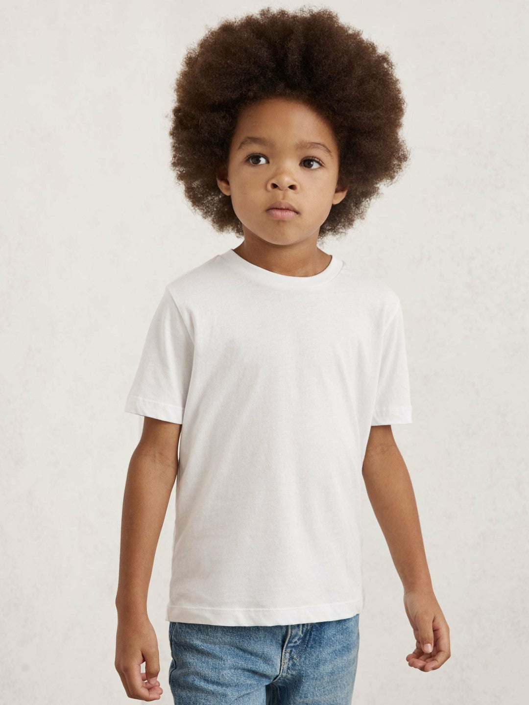 9-13 yrs Crew Neck T-Shirt in White Children & Baby | Reiss