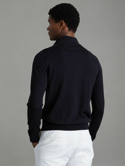 Pack of Two Merino Wool Jumpers in Navy Men | Reiss