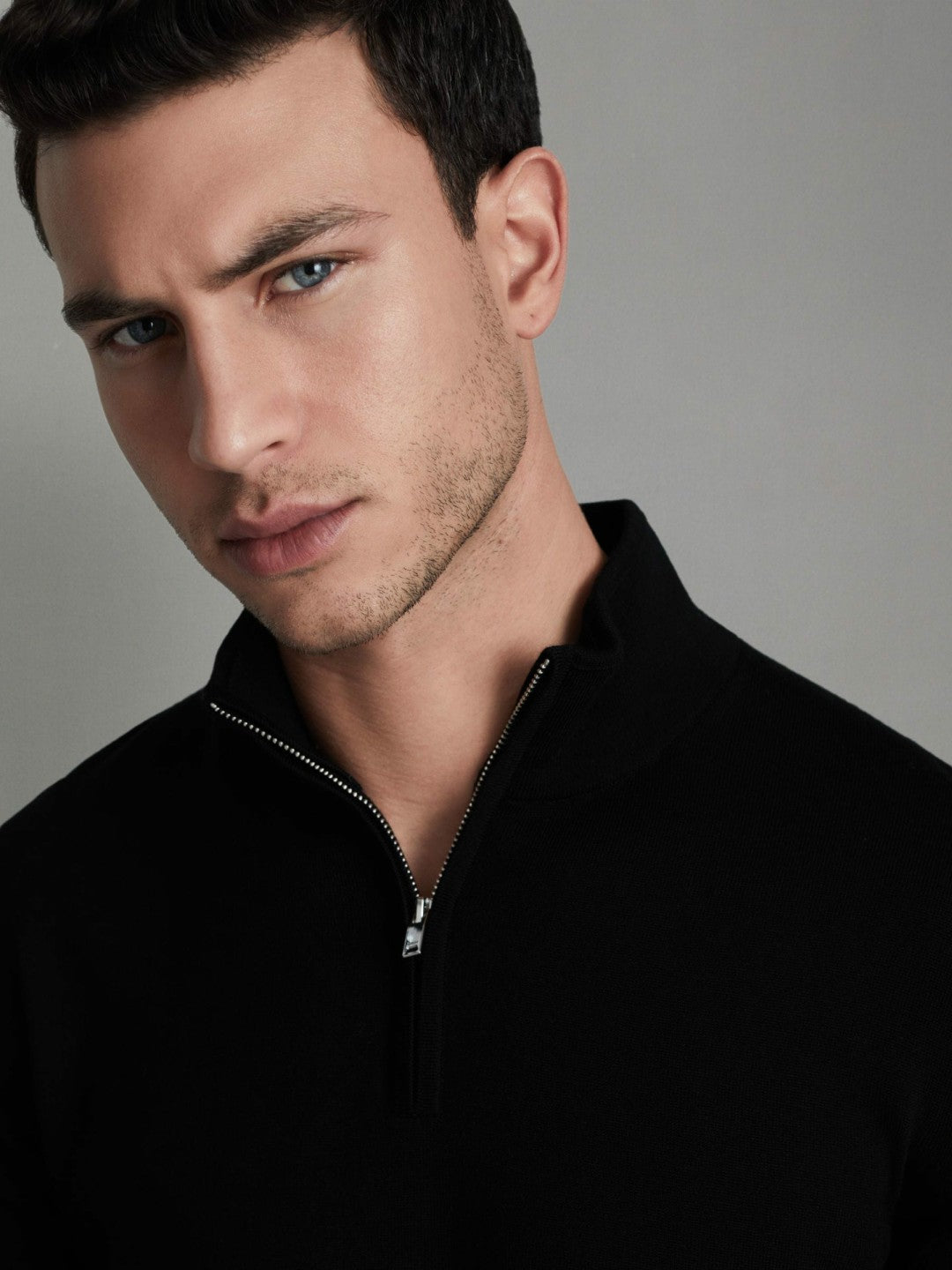Pack of Two Merino Wool Jumpers in Black Men | Reiss