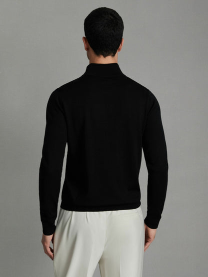 Pack of Two Merino Wool Jumpers in Black Men | Reiss