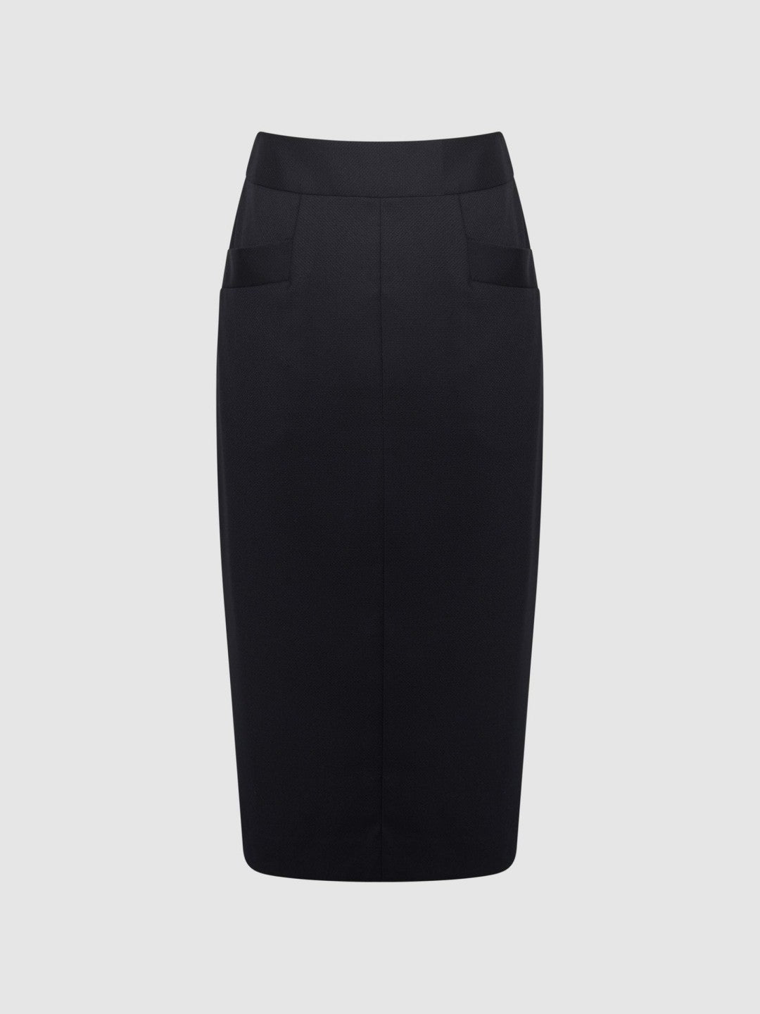 Tailored Pencil Skirt in Navy Women | Reiss