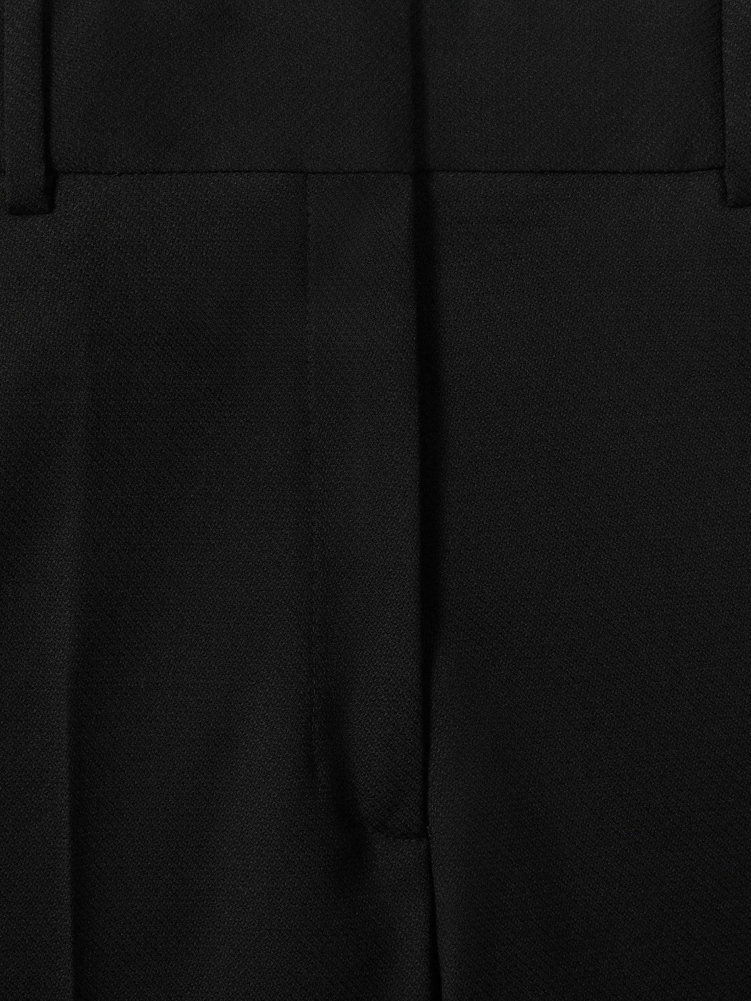 Wool-Blend Tailored Flared Suit Trousers in Black Women | Reiss